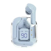 T2 Transparent Bluetooth Earbuds with Digital Display