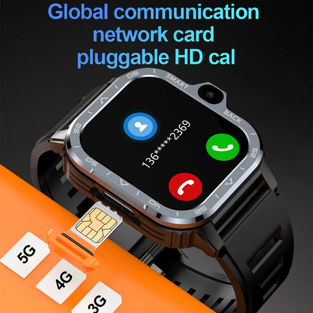 Android Smart Watch with GPS Dual Camera & 4G