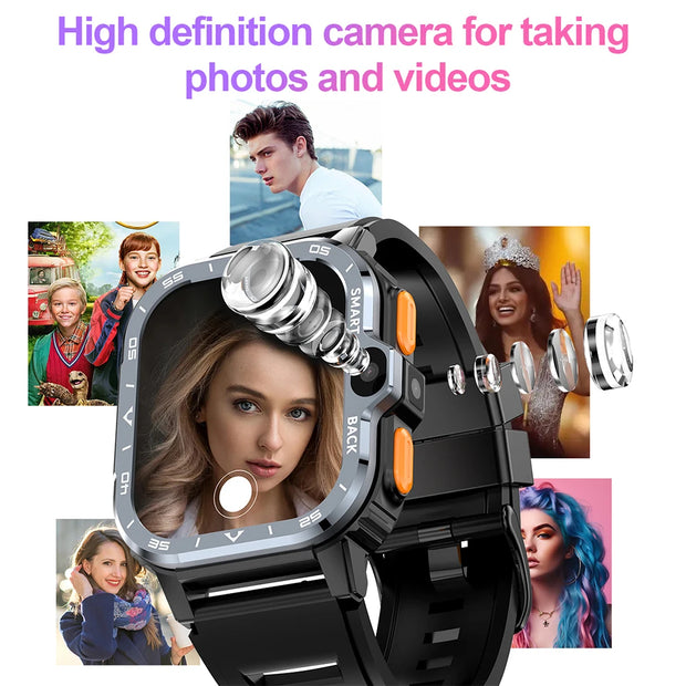 Android Smart Watch with GPS Dual Camera & 4G