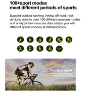 NFC GPS Smart Watch Bluetooth Call Fitness Tracker