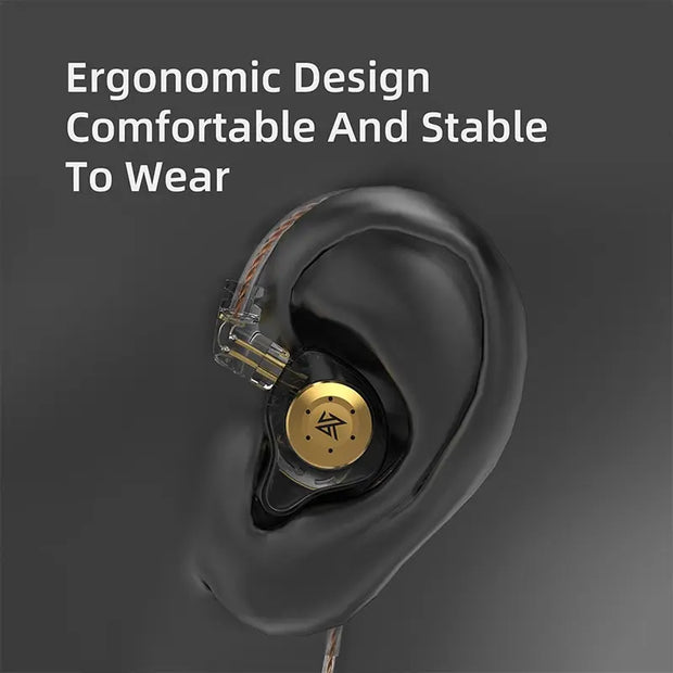 KZ EDX PRO Wired In-Ear Earphones HiFi Bass