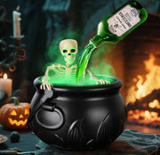 Halloween Black Wizard Magic Bowl Decoration