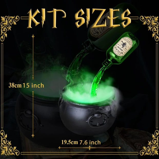 Halloween Black Wizard Magic Bowl Decoration