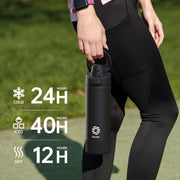Magnetic Stainless Steel Sports Water Bottle