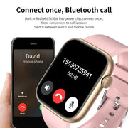 Smart Watch for Women Bluetooth Call Fitness Tracker