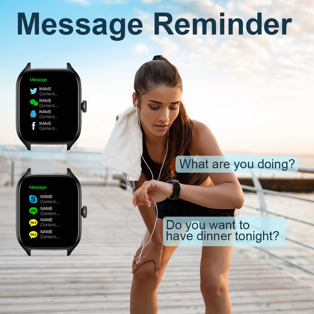 H9 Smart Watch Bluetooth Call Fitness Tracker
