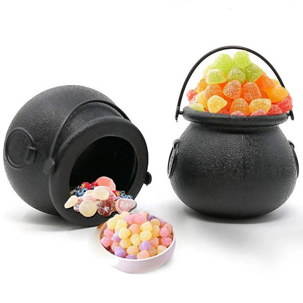 Halloween Witch Cauldron Candy Bucket