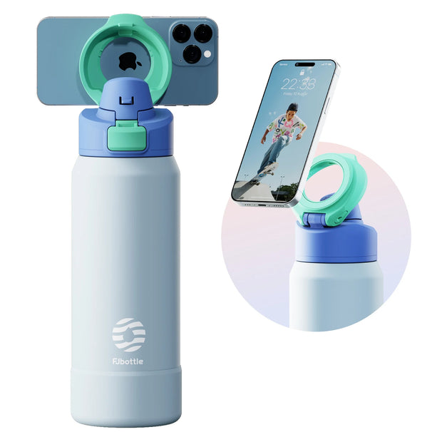 Magnetic Stainless Steel Sports Water Bottle