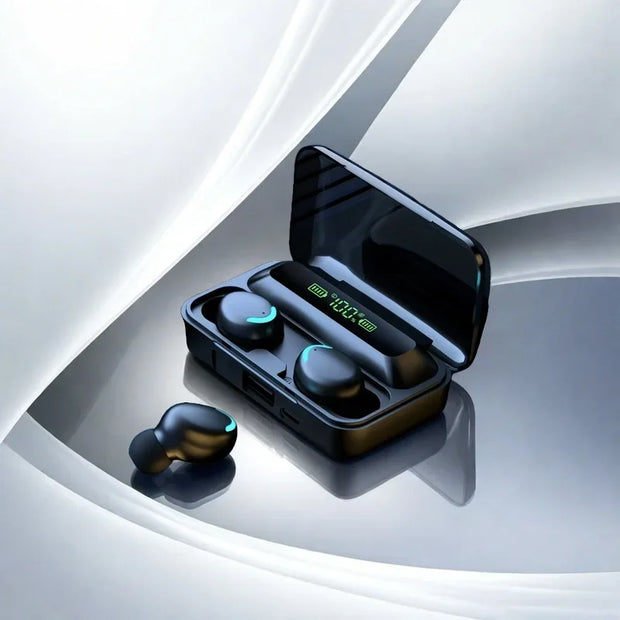 New F9 Bluetooth Earbuds 9D Stereo Waterproof
