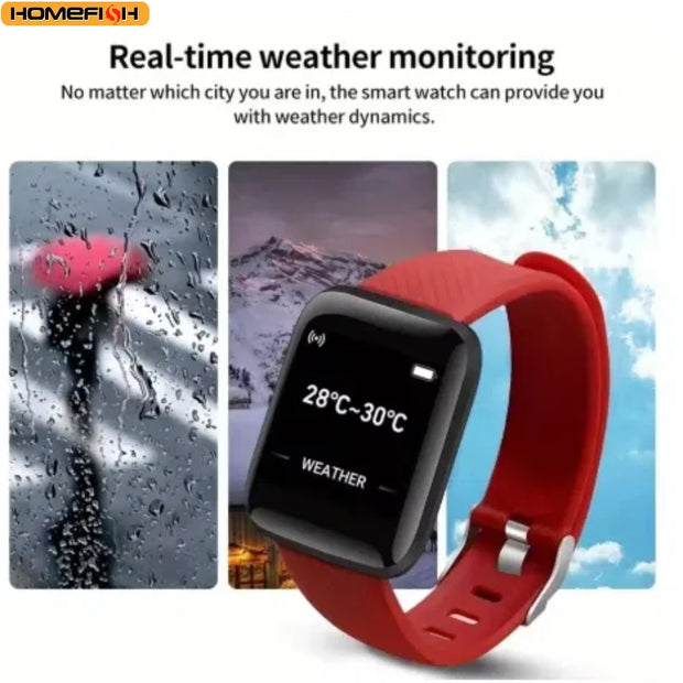 Multifunction Smart Watch with Fitness Tracker