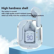 T2 Transparent Bluetooth Earbuds with Digital Display