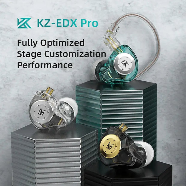 KZ EDX PRO Wired In-Ear Earphones HiFi Bass
