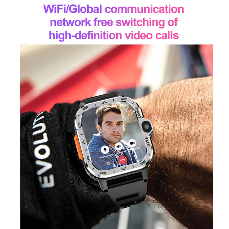 Android Smart Watch with GPS Dual Camera & 4G