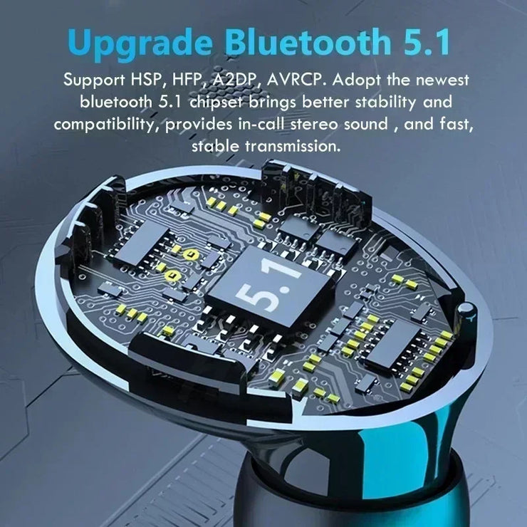 M10 Bluetooth Wireless Earbuds IPX7 Waterproof HiFi