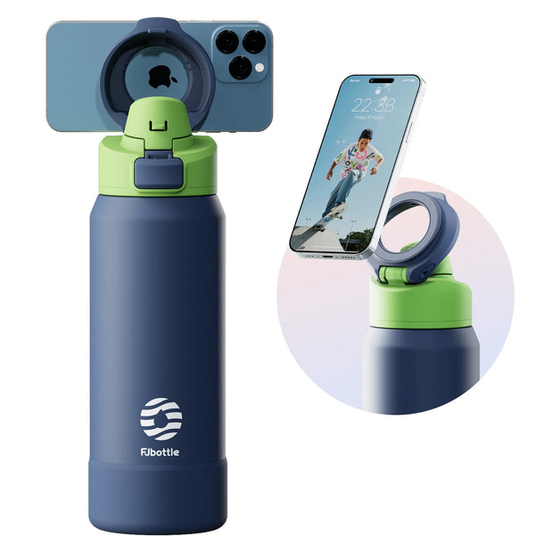 Magnetic Stainless Steel Sports Water Bottle