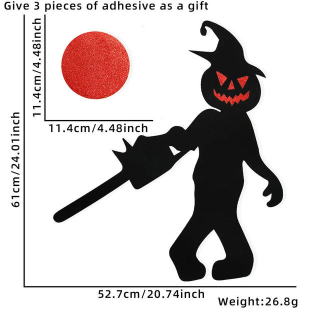 Halloween Window and Door Stickers Decoration