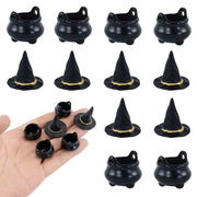 Halloween Mini Witch Cauldron Candy Holders 10pcs