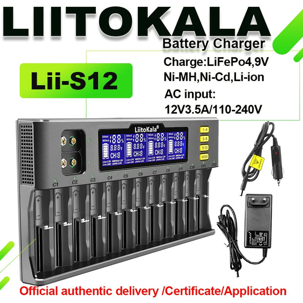 Universal Smart Battery Charger