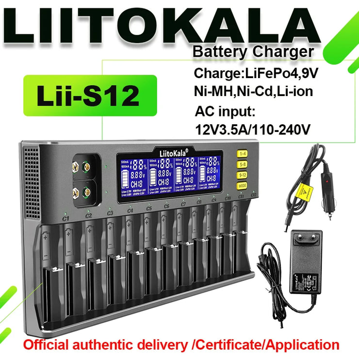 Universal Smart Battery Charger