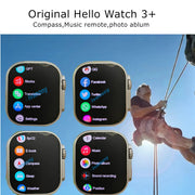 Smart Watch 3 Plus Ultra Bluetooth Call Fitness Tracker