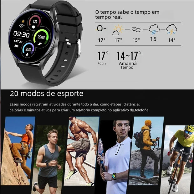 Smart Watch Bluetooth Call Health & Fitness Tracker