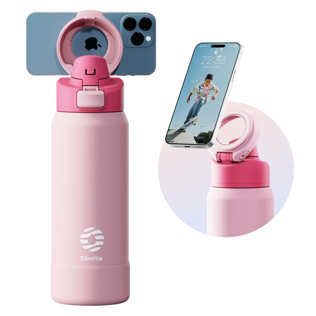 Magnetic Stainless Steel Sports Water Bottle