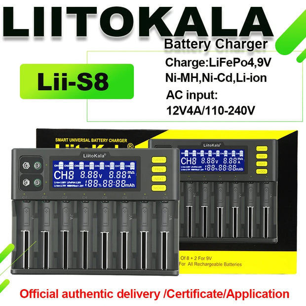 Universal Smart Battery Charger