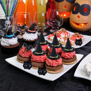 Halloween Mini Witch Cauldron Candy Holders 10pcs