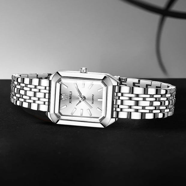 Women’s Trendy Rectangular Quartz Watch