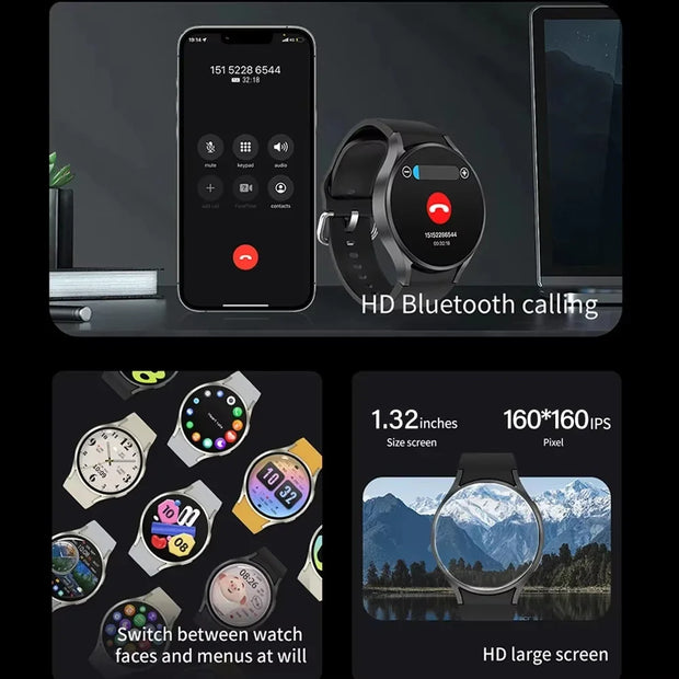 Smart Watch Bluetooth Call Health & Fitness Tracker