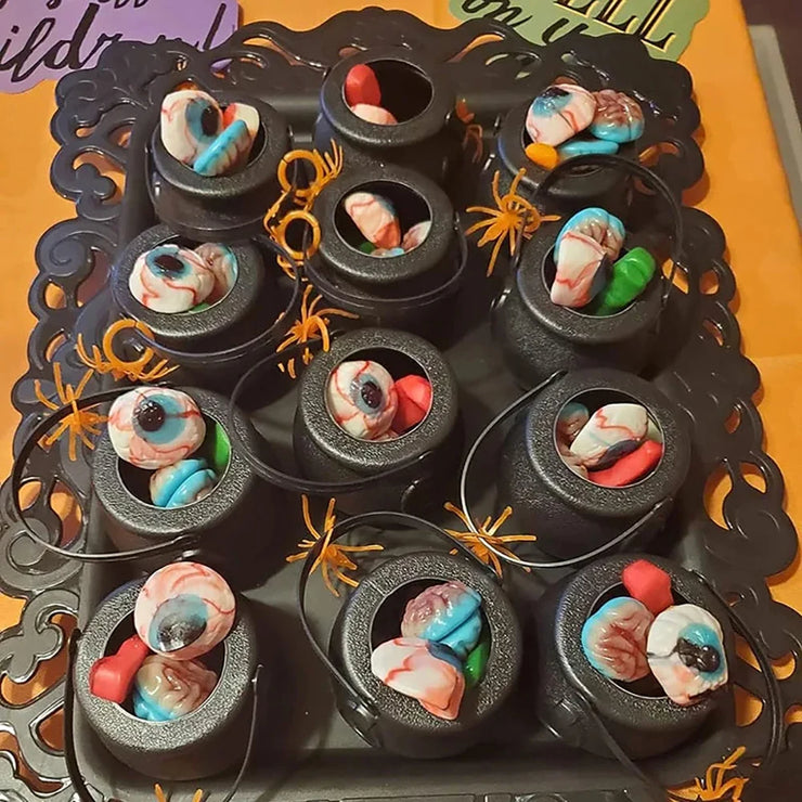 Halloween Witch Cauldron Candy Bucket