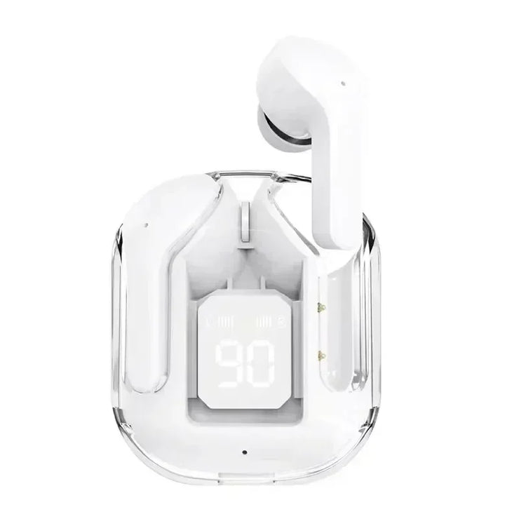 T2 Transparent Bluetooth Earbuds with Digital Display