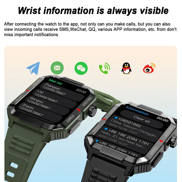 NFC GPS Smart Watch Bluetooth Call Fitness Tracker