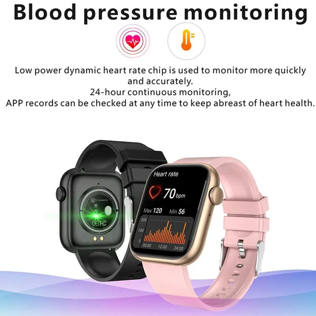 Smart Watch for Women Bluetooth Call Fitness Tracker