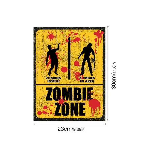 Halloween Horror Night Bloody Mural Stickers