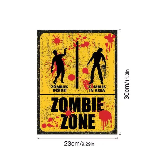 Halloween Horror Night Bloody Mural Stickers