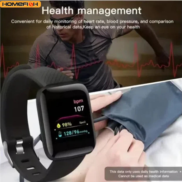 Multifunction Smart Watch with Fitness Tracker