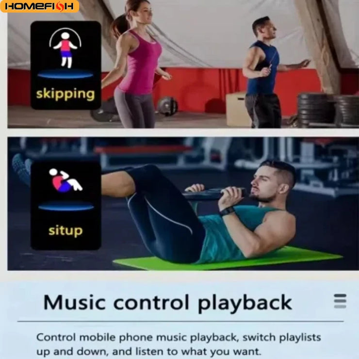 Multifunction Smart Watch with Fitness Tracker