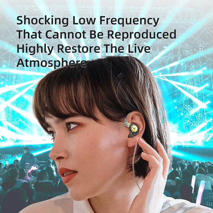 KZ EDX PRO Wired In-Ear Earphones HiFi Bass