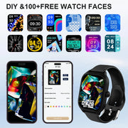 H9 Smart Watch Bluetooth Call Fitness Tracker