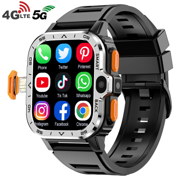 Android Smart Watch with GPS Dual Camera & 4G