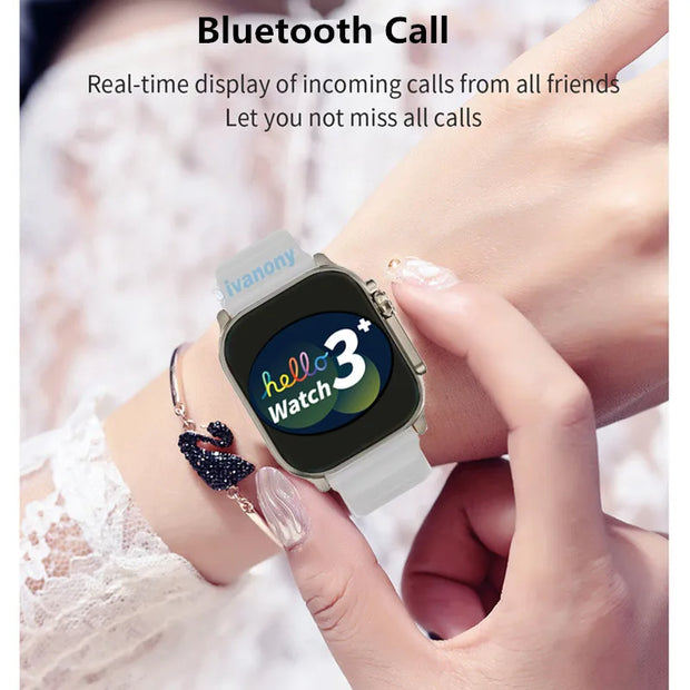 Smart Watch 3 Plus Ultra Bluetooth Call Fitness Tracker