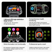 NFC GPS Smart Watch Bluetooth Call Fitness Tracker