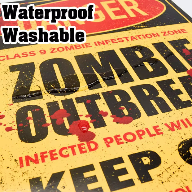 Halloween Horror Night Bloody Mural Stickers