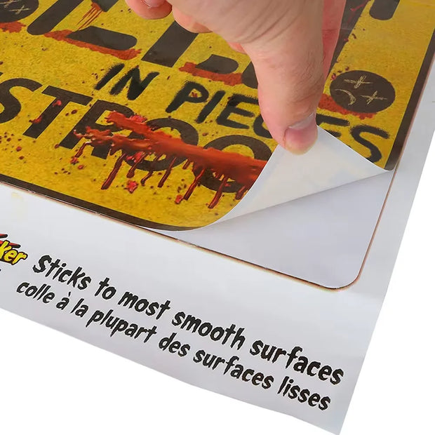 Halloween Horror Night Bloody Mural Stickers