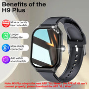 H9 Smart Watch Bluetooth Call Fitness Tracker