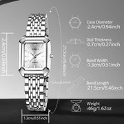 Women’s Trendy Rectangular Quartz Watch